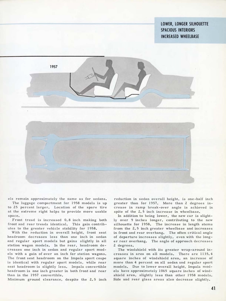 1958 Chevrolet Engineering Features Booklet Page 18